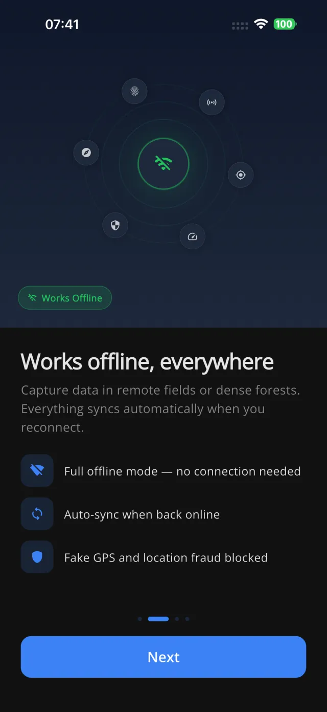 Trust Carbon App - Works Offline Everywhere